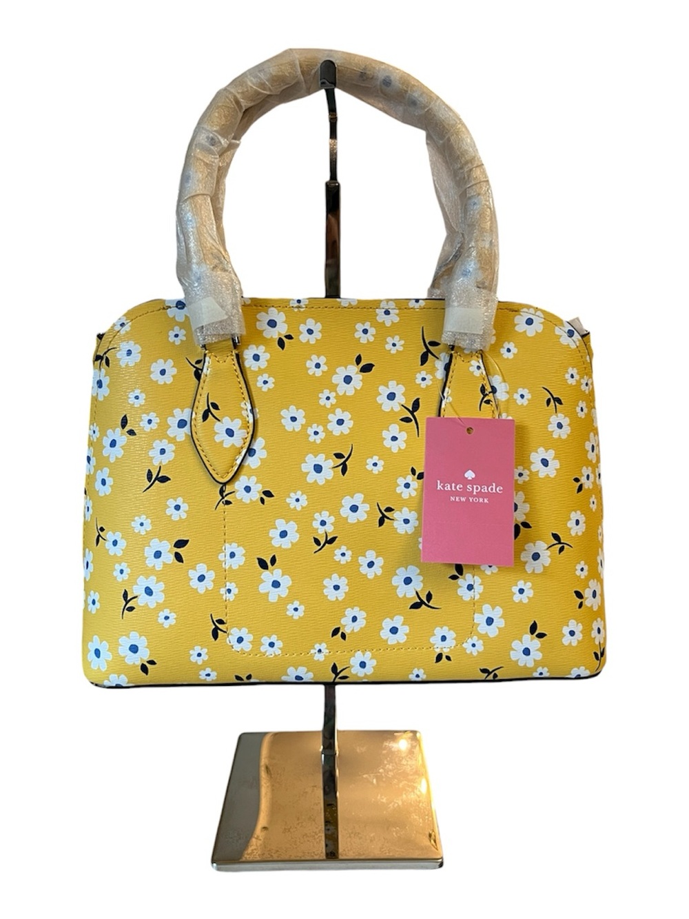 NWT Kate Spade New York Darcy Small Fleurette Floral Satchel New - Picture 3 of 9